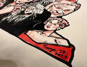 "Merylthon" Original art