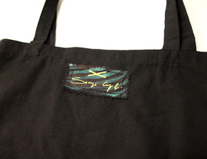 "Abstract Rhymes" Cotton Canvas Tote Bag