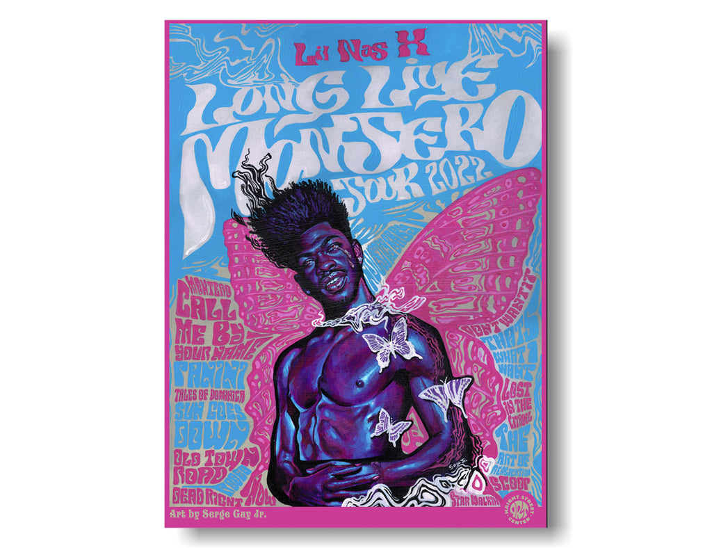 "Lil Nas X  Tour Poster" (Print)